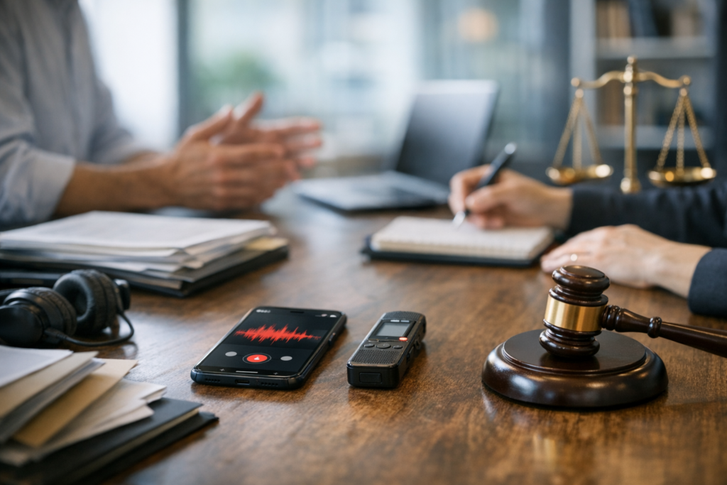 Enregistrer une conversation - droit pénal