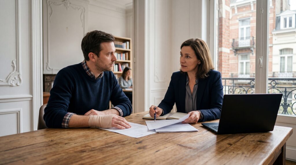 Accident du travail : déclaration et indemnisation