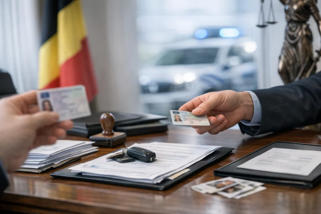Permis de conduire étranger en Belgique