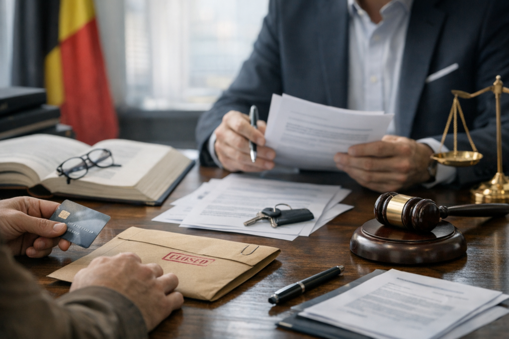 Clôture compte bancaire
