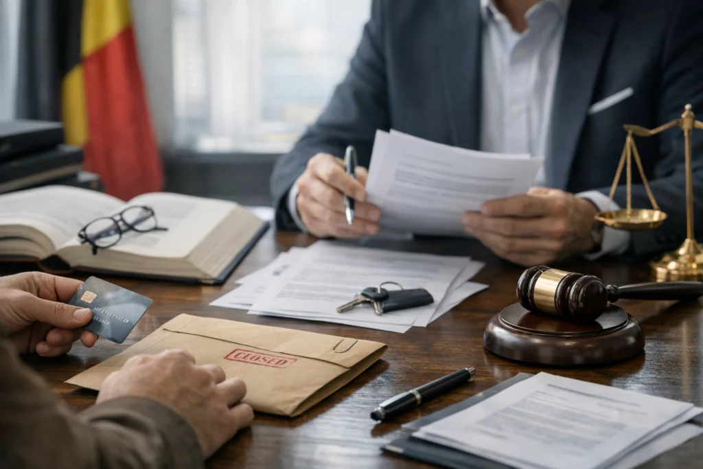 Clôture compte bancaire