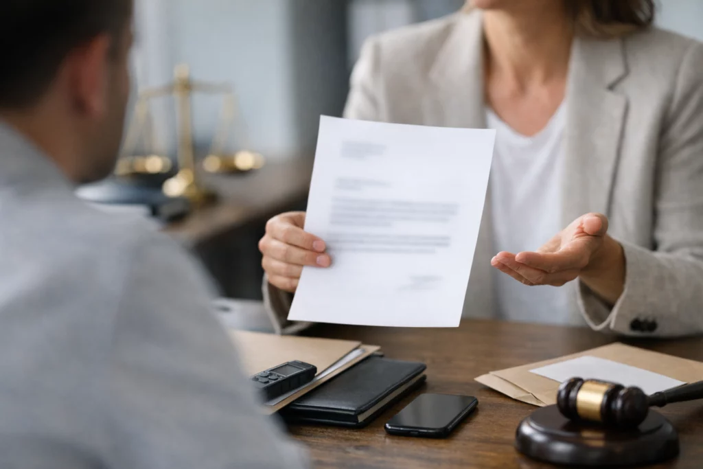 Lettre de licenciement