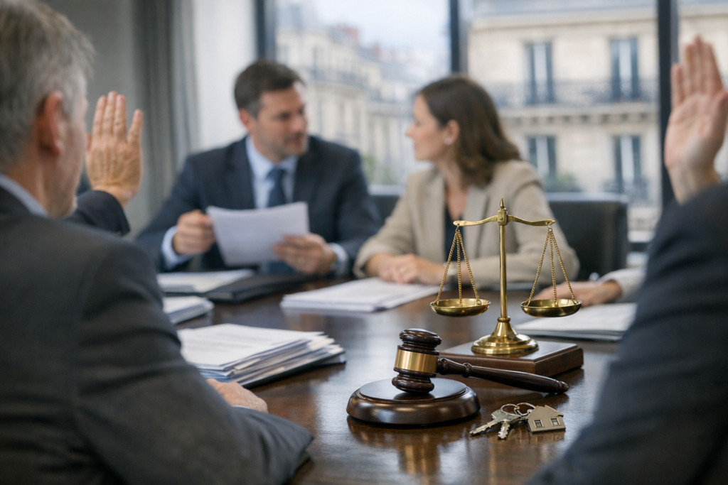 Assemblée générale en immobilier