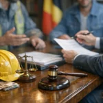 Accident de chantier au noir