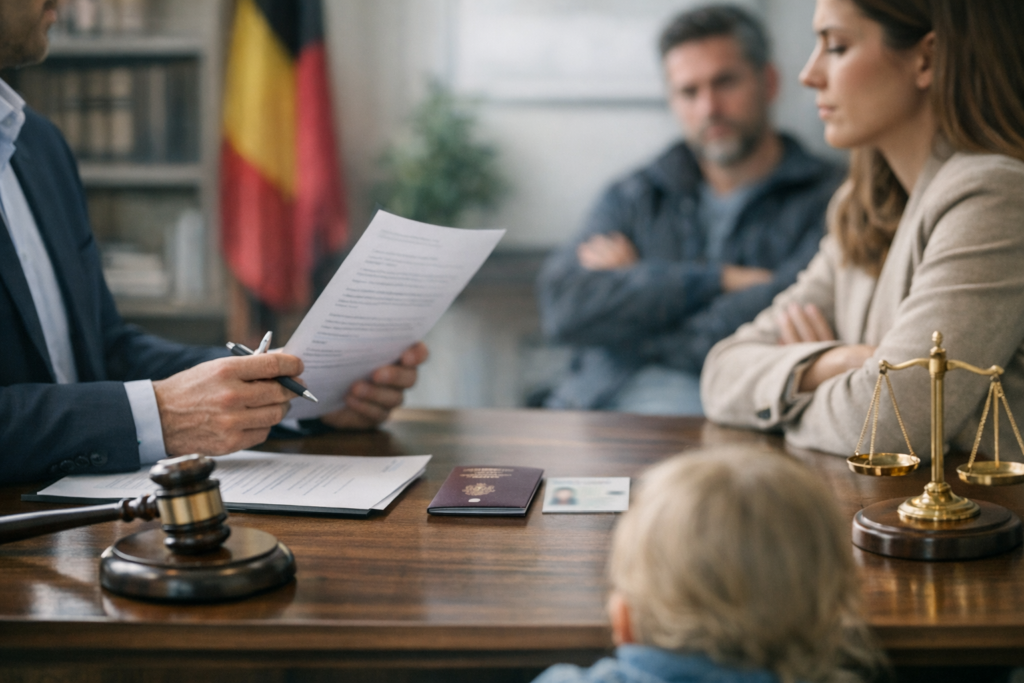 Passeport de l'enfant - Droit de la famille