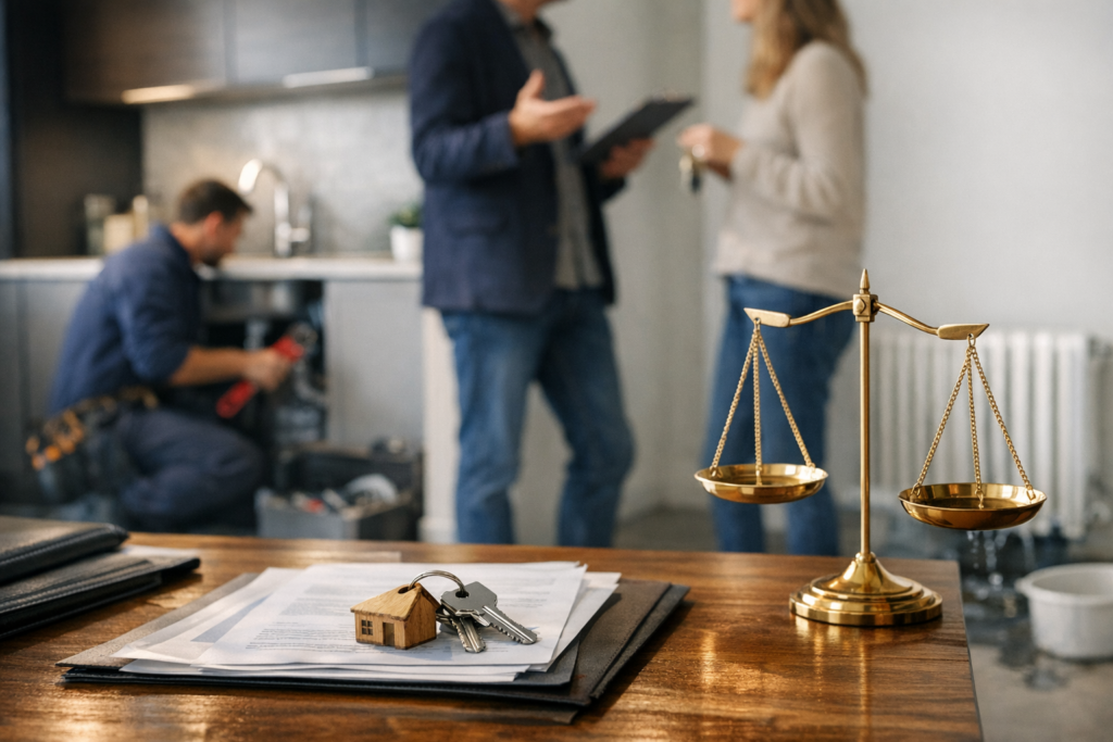 Entretien ou réparation locataire - Droit immobilier