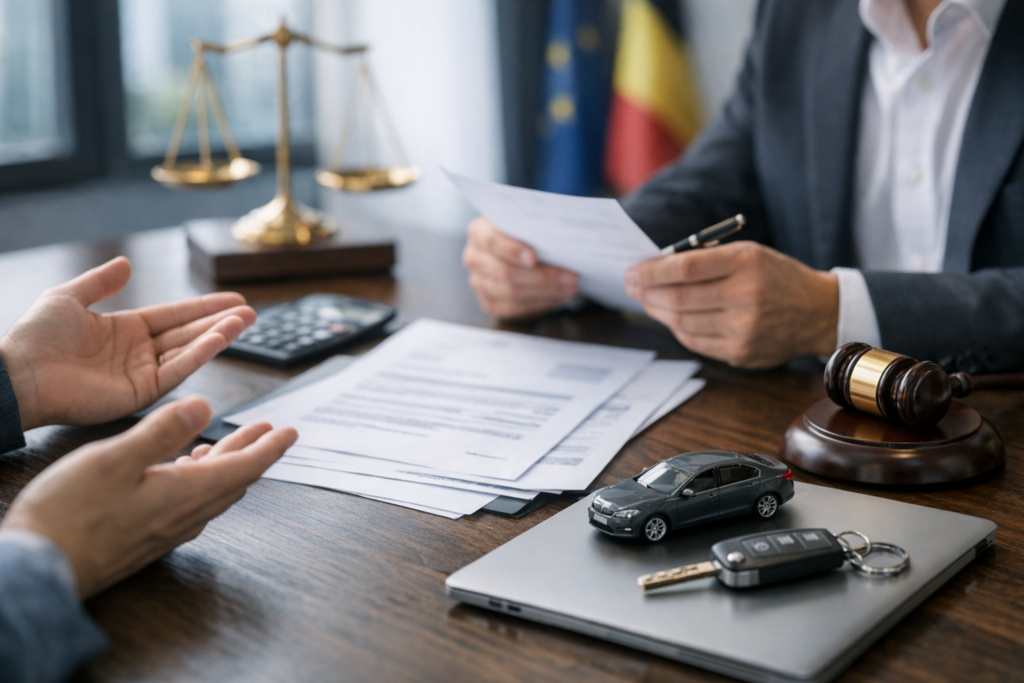 Voiture de société et dégâts - Droit du travail